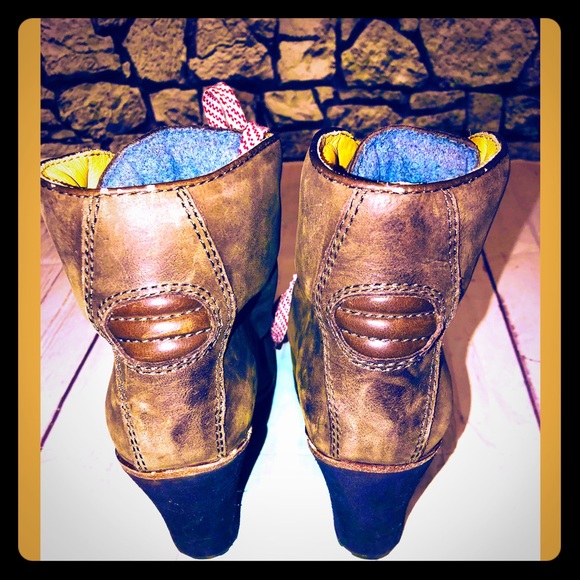 ASH Brown Leather Zenith Boots - Picture 7 of 8